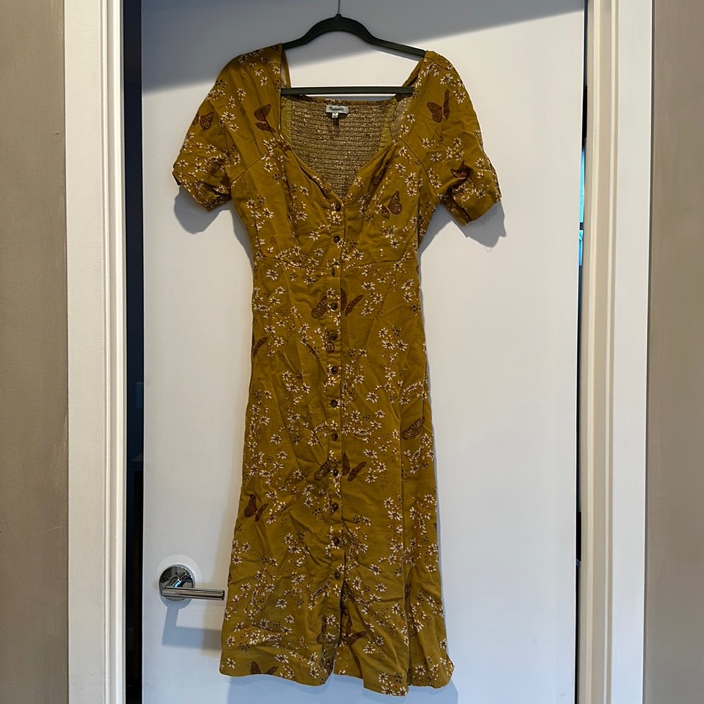 Madewell butterfly’s dress size 8